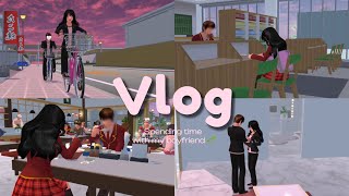 MINI VLOG : Spending quality time with my boyfriend 🌱 || SAKURA SCHOOL SIMULATOR