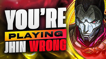 How to ACTUALLY Carry as Jhin in Low Elo - Jhin Unranked to Diamond #1 League of Legends ADC Guide