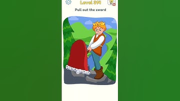 DOP 3 Gameplay Level 314 Pull out the Sword #shorts #gaming