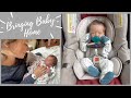 Bringing Newborn Baby Home From Hospital