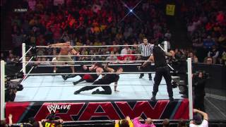 John Cena \& Team Hell No vs. The Shield: Raw, April 29, 2013