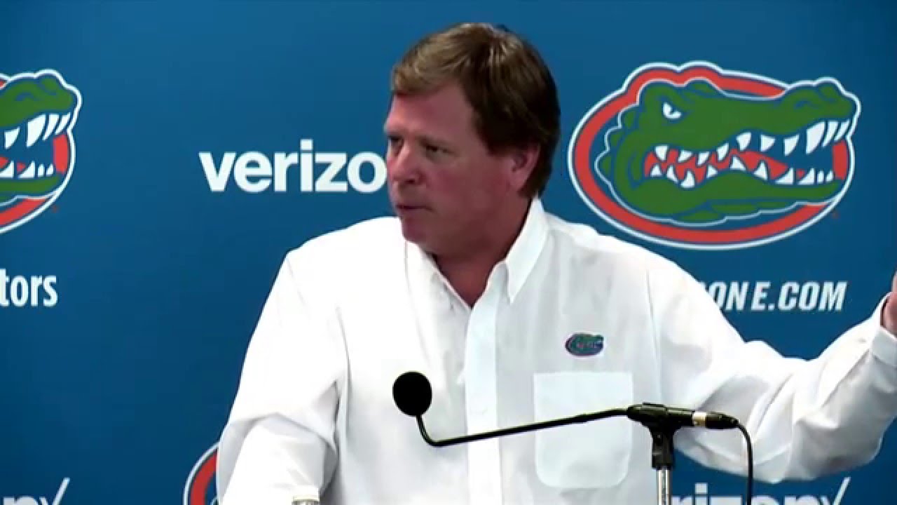ufr Jim McElwain Press Conference 12-15-15