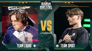 Team Liquid vs. Team Spirit // الرياض ماسترز 2023 – اليوم 11 – التصفيات