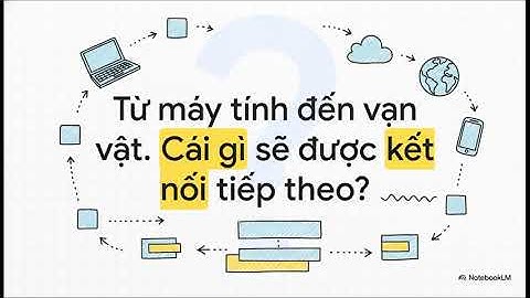 Tổng quan thành phần mạng máy tính