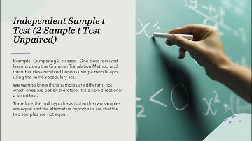 How to do the Independent Samples t test in JASP