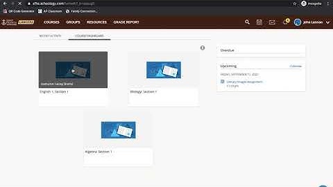 Submit Assignments to Schoology on a Browser