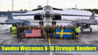 Sweden Welcomes US Strategic Bombers  Land at LuleåKallax Air Base