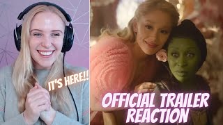 It's Finally HERE!! - Wicked Official Trailer Reaction