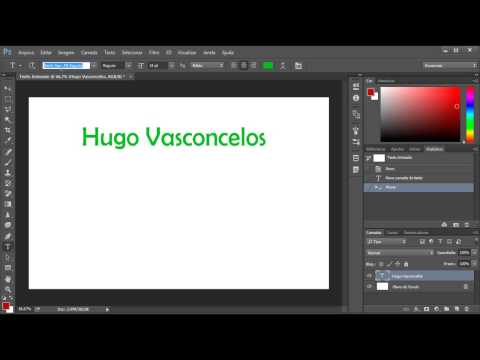 Curso de Photoshop CC - Aula 39 - Caractere e Parágrafo