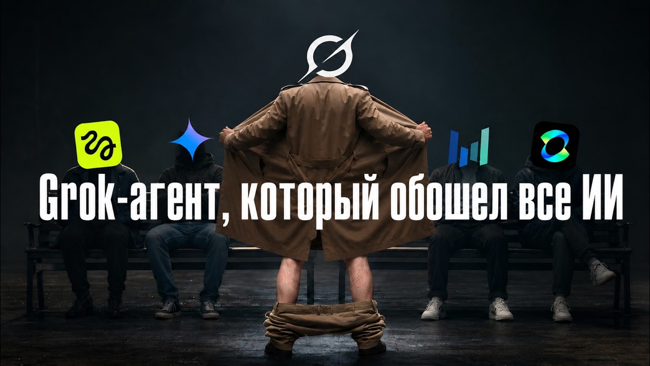 Новый GROK Imagine! ИИ-агент, который сам пишет, генерирует и даже монтирует | ИИ-мультфильм с 0