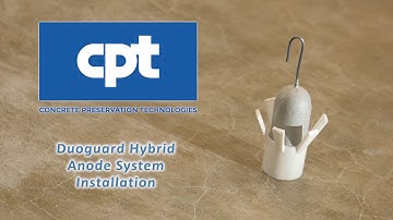DuoGuard™ Hybrid Anode - Concrete Corrosion Protection