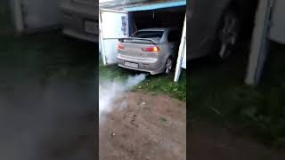 Раскоксовка с помощью Mitsubishi Shuma.