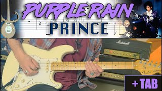 Download Lagu Purple Rain - Prince (Cover + TAB) Guitar Solo 🎸: 2 Speeds MP3