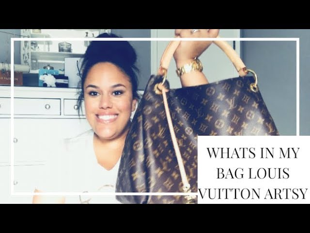 Louis Vuitton: Panic Buy LV Artsy [Whats in my bag: Work & Daily Bag [ New  Strap & Mod Shots ]❤️❤️ 