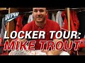 Locker Tour: Mike Trout