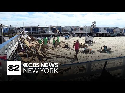 Extensive cleanup underway after tornado hits Atlantic Beach