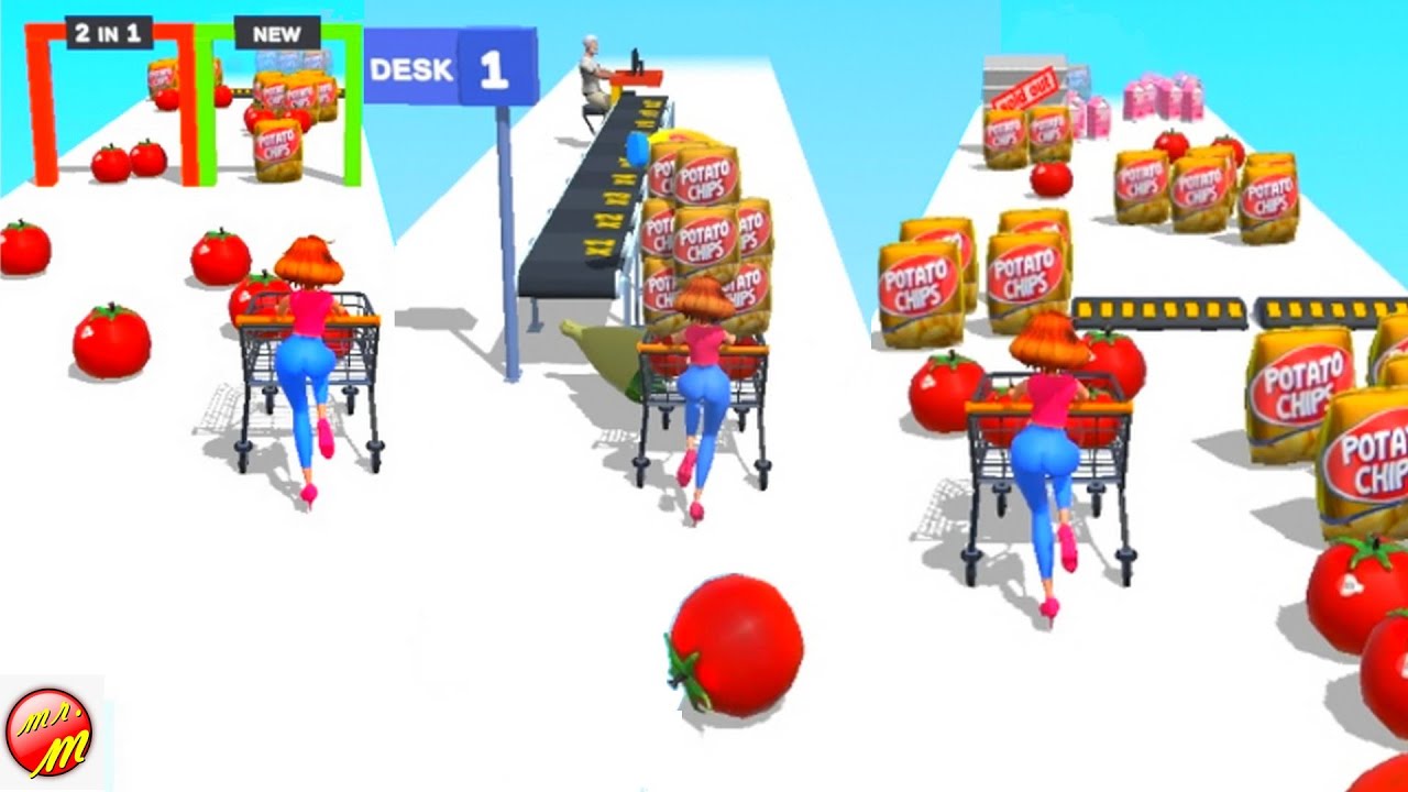 Supermarket Rush Game All Levels Gameplay Android/ios. - YouTube