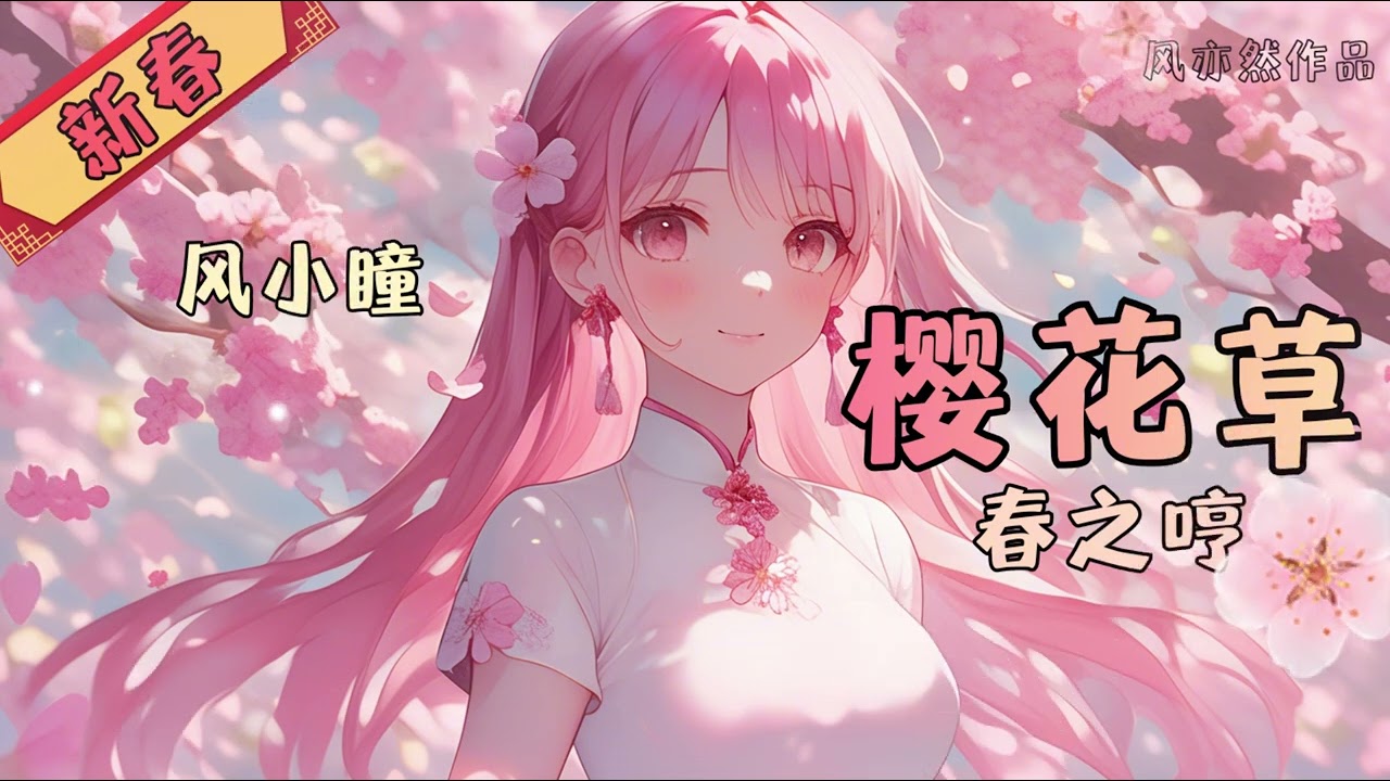 【🧨新春版樱花草🧨】风小瞳 - 春之哼 「风亦然作品」