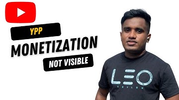 YouTube monetization option not showing 8 October 2022 even though having YPP enabled