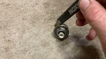 How to: Stuck/spinning LS knock sensor