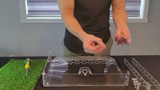 Extra Large Turtle Basking Platform - Installation Video - From Crown X Starr