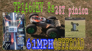 61MPH Arrma Kraton 8s Speedrun OFFROAD