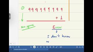 Computer Science - Binary Addition and Two's Complement