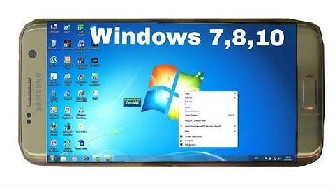 Install & Run Windows 10/7/Vista/XP on any Android device without Root | make Android computer