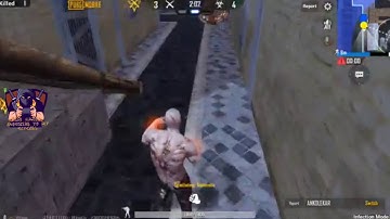 I meet zombie hacker in infection zombie mode pubg mobile Vikasgaming