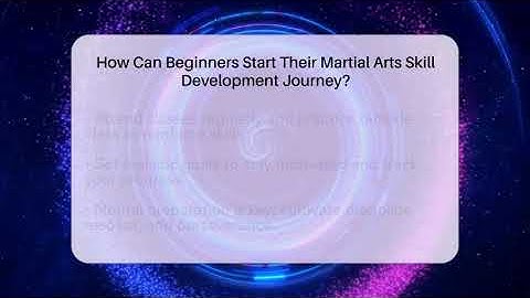 How Can Beginners Start Their Martial Arts Skill Development Journey? - Fighting Arts Lab