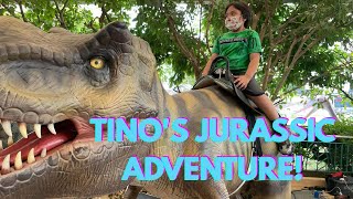 TINO'S JURASSIC ADVENTURE! 🦖 Real-Life Dinosaurs in Thailand!