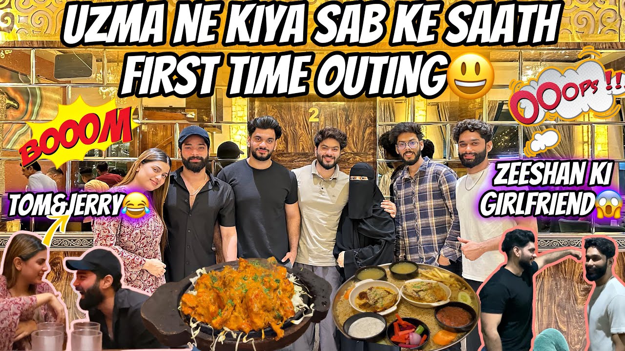 Uzma Ne Kiya Sab Ke Saath First Time Outing😍| Zeeshan Ki girlfriend😱| Full Masti😂| Aman’s Family