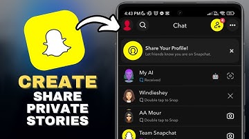 How to Create and Share Private Stories on Snapchat in SECONDS!