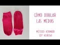 Cómo doblar las medias