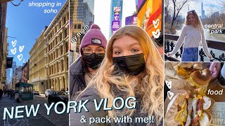 NYC VLOG & PACK WITH ME 2022!! yes i went back...lol