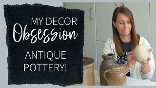 7 Creative Ways to use Antique Crocks and Pottery in your Home