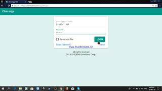 Log in - Clinic App screenshot 5