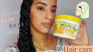 Best Mask for damaged hair!قولي وداعا للشعر الجاف و المتضرر