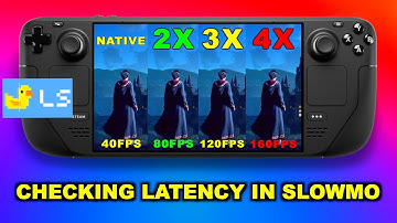 Lossless Scaling 2x/3x/4x Tested on Steam Deck in Slow Motion – No Input Lag?!