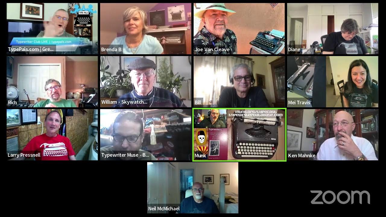 Typewriter Club LIVE YouTube