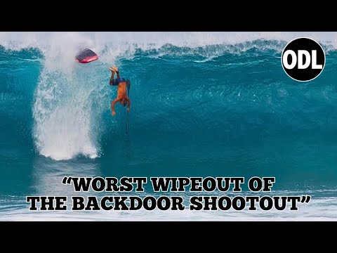 He Was Headed Face First, Straight Into the Reef | Huge Wipeout During the SUP Backdoor Shootout