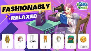 THE SIMS MOBILE : Fashionably Relaxed pack 🎀✨ screenshot 4