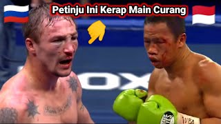 Karma Petinju Curang Di Hajar Daud Yordan | Daud Yordan Vs Petinju Asal Rusia