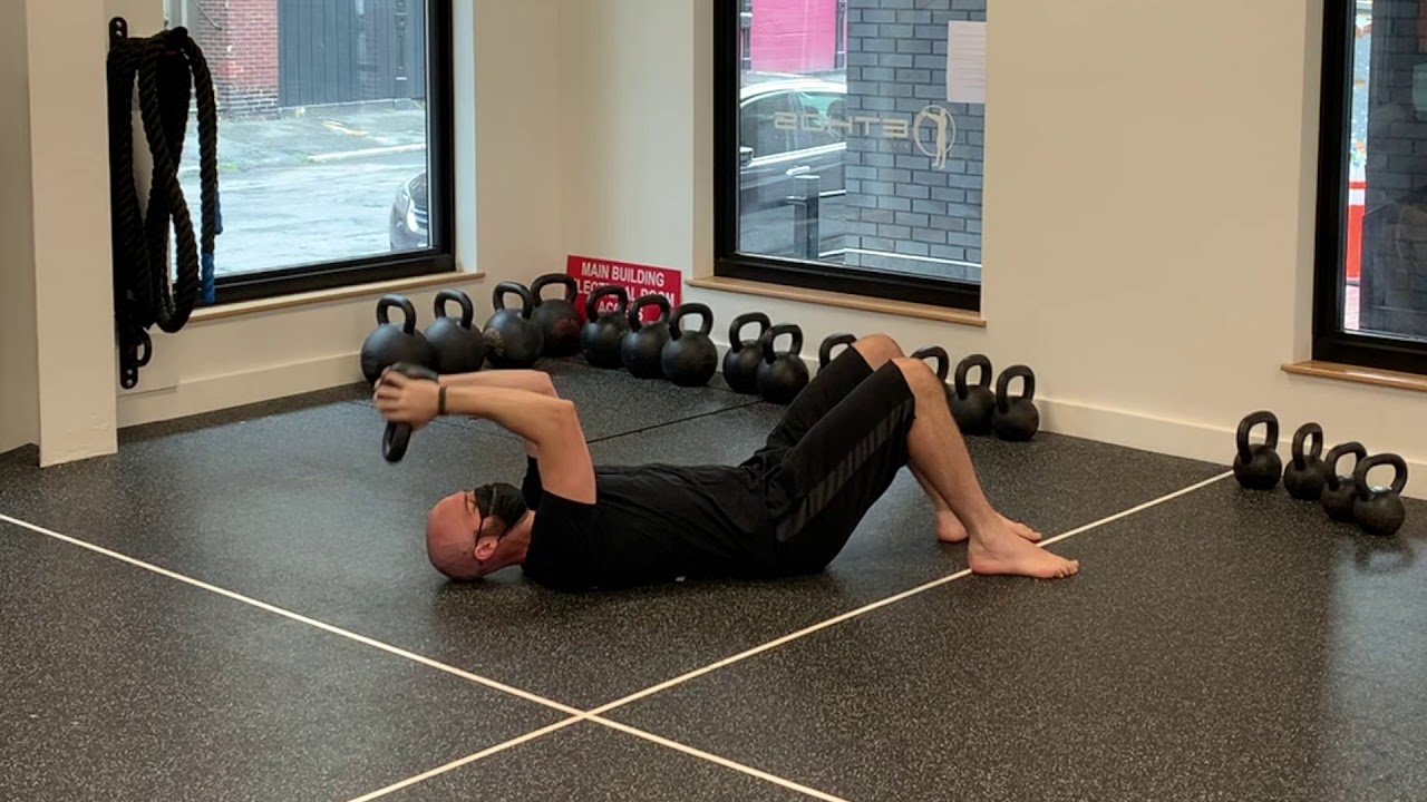 Kettlebell Skull Crusher Kettlebell Skull Crusher