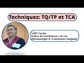 Techniques tqtp et tca