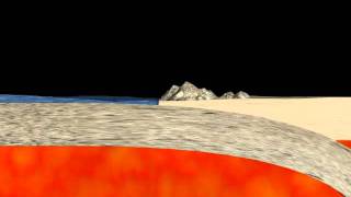 SciVis - Plate Tectonic Project Oceanic-Continental Convergence Test