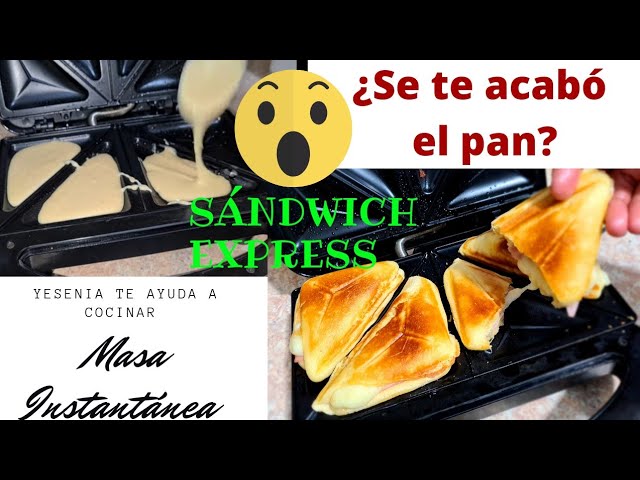 SANDWICHERA TAURUS  El truco para tus cenas