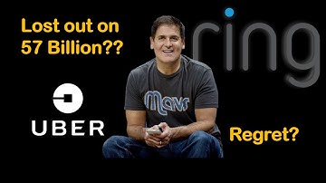 Mark Cuban regrets missing out on Uber?? #regret #uber #tiktok #inspiration