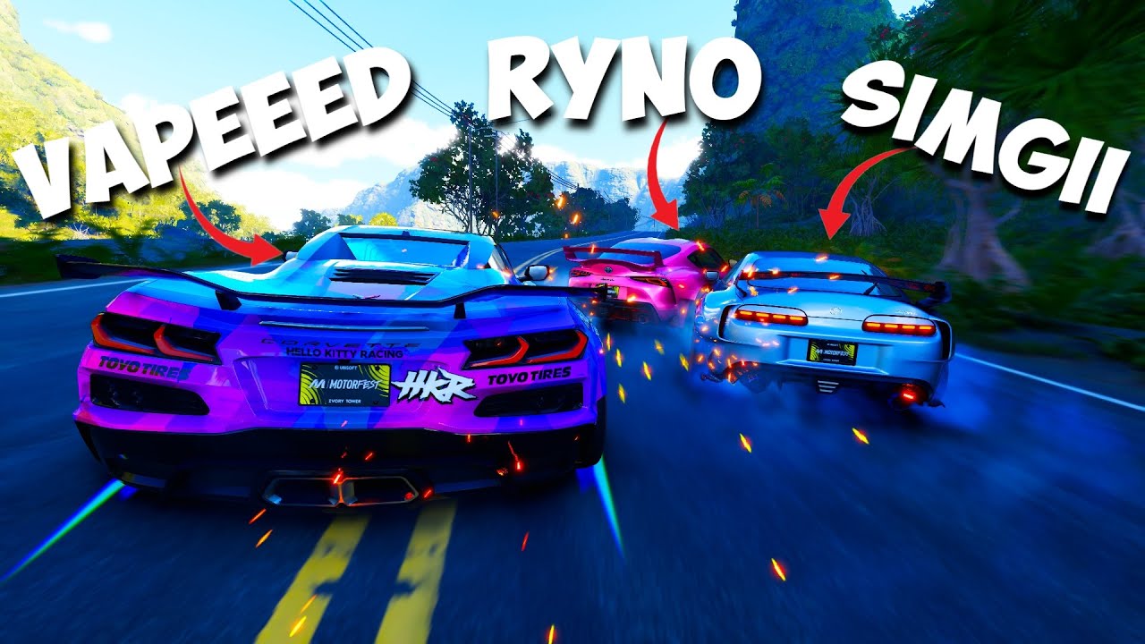 GRAND RACING WITH THE BOYS!!!