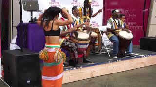 Dancing at the Africa Center